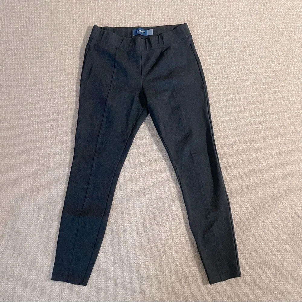 Old Navy Stevie Women’s Size Medium Built In Sculpt Gray Ponte Knit Pants